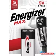 Elem 9V 6LR61 Max 1 db/csomag, Energizer