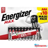 Elem AAA mikro LR03 Max 10 db/csomag, Energizer