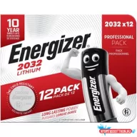 Elem gombelem CR2032 lítium 12 db/csomag, Energizer