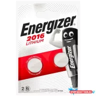 Elem gombelem CR2016 lítium 2 db/csomag, Energizer
