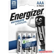 Elem AAA mikro LR03 Ultimate Lítium 4 db/csomag, Energizer