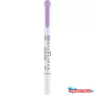   Szövegkiemelő 1,0/3,5 mm, kétvégű Zebra Mildliner Cool & Refined lila