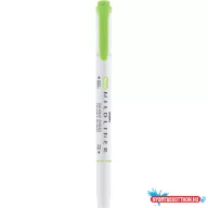   Szövegkiemelő 1,0/3,5 mm, kétvégű Zebra Mildliner Cool & Refined zöld