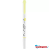   Szövegkiemelő 1,0/3,5 mm, kétvégű, Zebra Mildliner Fluorescent, sárga