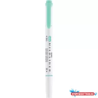   Szövegkiemelő 1,0/3,5 mm, kétvégű, Zebra Mildliner Fluorescent, türkiz