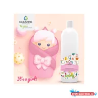   Öblítő koncentrátum 1 liter Cleanne_Baba-Mama Sensitive Its a girl