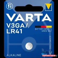 Gombelem V3GA/LR41 1 db/csomag, Varta