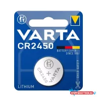 Gombelem CR2450 1db/csomag, Varta