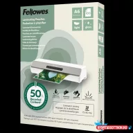 Lamináló fólia A6, 80mic. 100 db/doboz,Fellowes