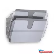   Prospektustartó A4, Durable Flexiplus 2 db/csomag, áttetsző