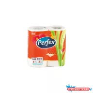  Toalettpapír 3 rétegű kistekercses 150 lap/tekercs 4 tekercs/csomag Boni Perfex