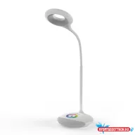 Asztali LED lámpa, RGB, 4W, 4000K, AVIDE, fehér