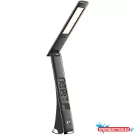   Asztali LED lámpa, Claude, kijelzős, 5W, 5000K, AVIDE, fekete