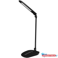   Asztali LED lámpa, érintésvezérelt, dimmelhető, 10W, 5000K, AVIDE, fekete