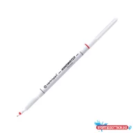 Rostirón, tűfilc 0,5 mm, kupakos Centropen 2551 piros