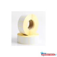   Etikett címke thermo, 15x25mm, tekercses, 1000 címke/tekercs fehér