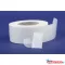 Etikett címke, 40mm, körcímke tekercses, PP 1000 db/tekercs átlátszó