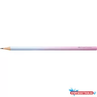   Grafitceruza B, háromszögletű színátmenetes Faber-Castell égkék-rózsa test