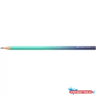   Grafitceruza B, háromszögletű színátmenetes Faber-Castell türkiz-kék test