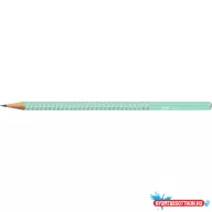   Grafitceruza B,háromszögletű SPARKLE Aurora Faber-Castell mentazöld test