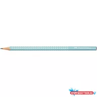   Grafitceruza B,háromszögletű SPARKLE metál Faber-Castell óceánkék test
