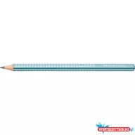   Grafitceruza B,metál háromszögletű SPARKLE Jumbo Faber-Castell óceánkék test