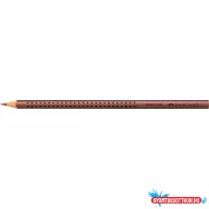   Színes ceruza háromszögletű GRIP Faber-Castell metál rézvörös