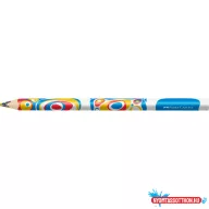   Varázsceruza háromszögletű Jumbo Faber-Castell alap színek piros, kék, sárga