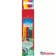   Színes ceruza készlet háromszögletű GRIP Faber-Castell 6klf. szín
