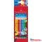Színes ceruza készlet háromszögletű GRIP Faber-Castell 10klf. szín