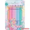 Színes ceruza készlet háromszögletű SPARKLE Faber-Castell 10klf. szín