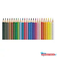   Színes ceruza készlet háromszögletű GRIP Faber-Castell  24klf. szín