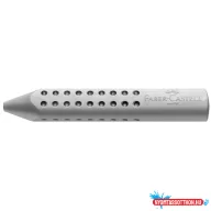 Radír háromszögletű GRIP 2001 Faber-Castell szürke