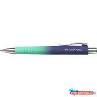   Golyóstoll POLY BALL Urban XB Faber-Castell színátmenetes türkiz-lila test