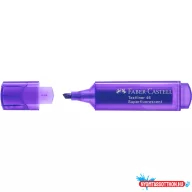   Szövegkiemelő 1-5mm vágott hegyű Faber-Castell 46 fluoreszkáló lila