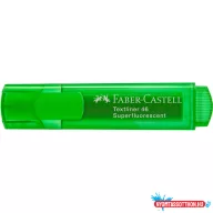   Szövegkiemelő 1-5mm vágott hegyű Faber-Castell 46 fluoreszkáló zöld