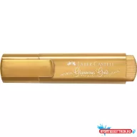   Szövegkiemelő 1-5mm vágott hegyű Faber-Castell 46 metál arany