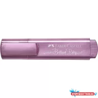   Szövegkiemelő 1-5mm vágott hegyű Faber-Castell 46 metál rubin