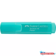   Szövegkiemelő 1-5mm vágott hegyű Faber-Castell 46 pasztell türkiz