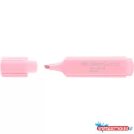   Szövegkiemelő 1-5mm vágott hegyű Faber-Castell 46 pasztell pirosító színű