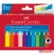 Zsírkréta készlet háromszögletű  Faber-Castell 12klf. szín