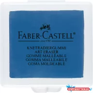   Gyurmaradír műanyag dobozban vegyes színben Faber-Castell türkiz,kék,szeder
