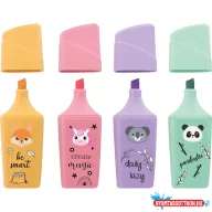   Szövegkiemelő készlet mini pasztell ANIMAL Faber-Castell 4klf.szín