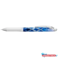  Rollertoll zselés 0,5mm, tűhegyű Pentel EnerGelX,Kiriko Edition, Flying arrow írásszín kék