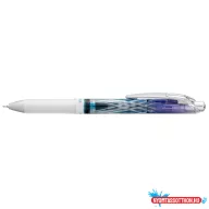   Rollertoll zselés 0,5mm, tűhegyű Pentel EnerGelX,Kiriko Edition, Lattice írásszín kék