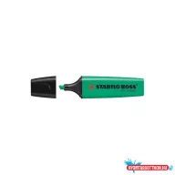   Szövegkiemelõ 2-5mm, vágott hegyû, STABILO Boss original zöld