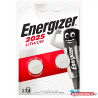 Elem gombelem CR2025 lítium 2 db/csomag, Energizer