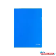   Genotherm 'L' A4, PP 180 micron fényes, víztiszta, Economix kék 10db/csomag