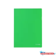   Genotherm 'L' A4, PP 180 micron fényes, víztiszta, Economix zöld  10db/csomag