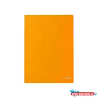   Genotherm 'L' A4, PP 180 micron fényes, víztiszta, Economix narancssárga  10db/csomag
